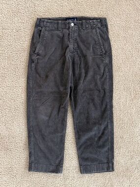 Abercrombie Corduroy Baggy Pants (Short Inseam)